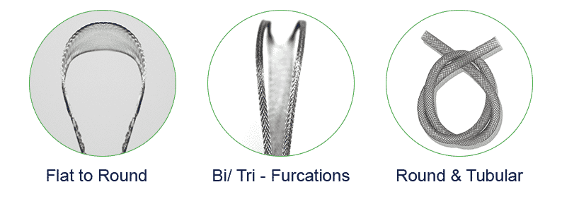 Braided Nitinol Structures