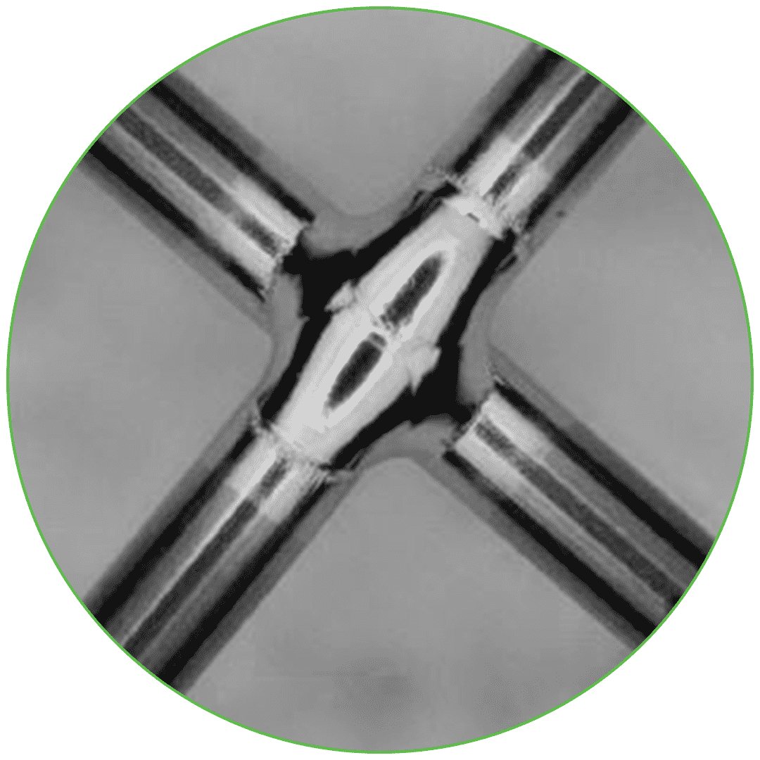Wire Welding of braided medical devices Wire welded Nitinol Braid