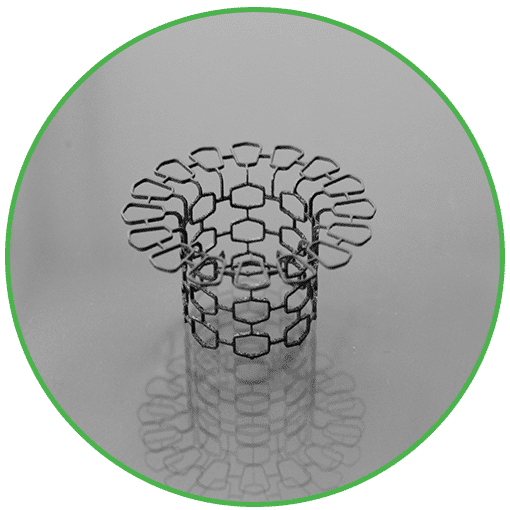 Titanium frame structural heart cover