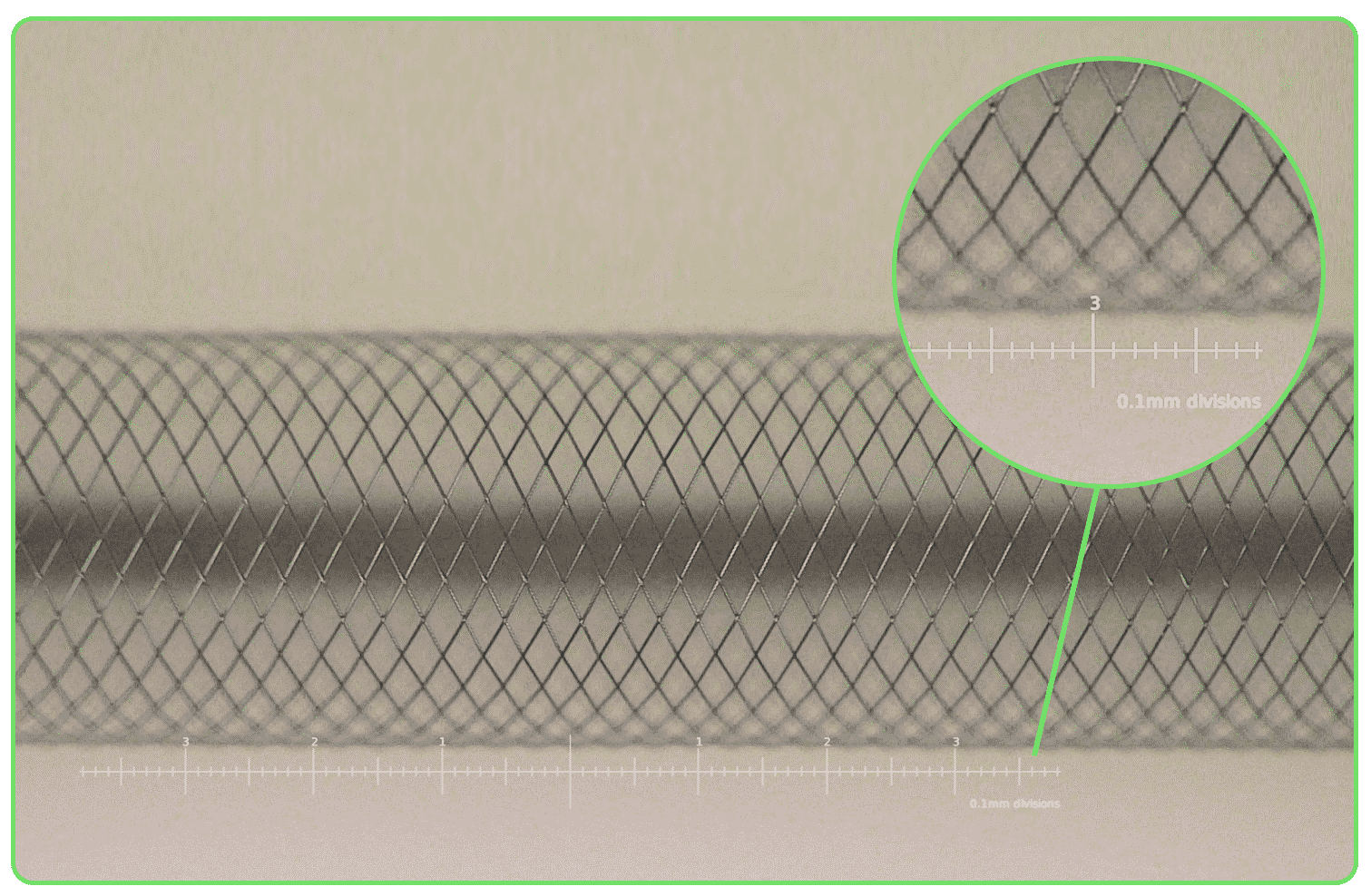 micro fine wire braiding