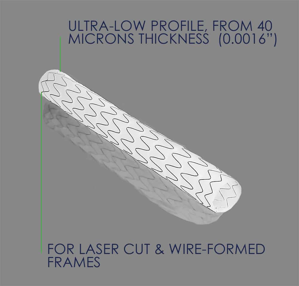 LOW PROFILE ePTFE IMPLANT COVERING